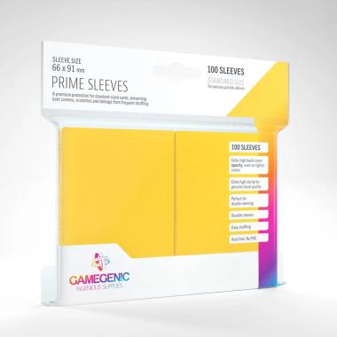 100 Buste Prime Sleeves YELLOW
