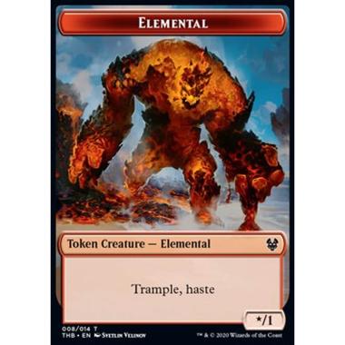 Elemental Token (Red */1) - Elemental Token (Red */1) - [XTHB] [NM]