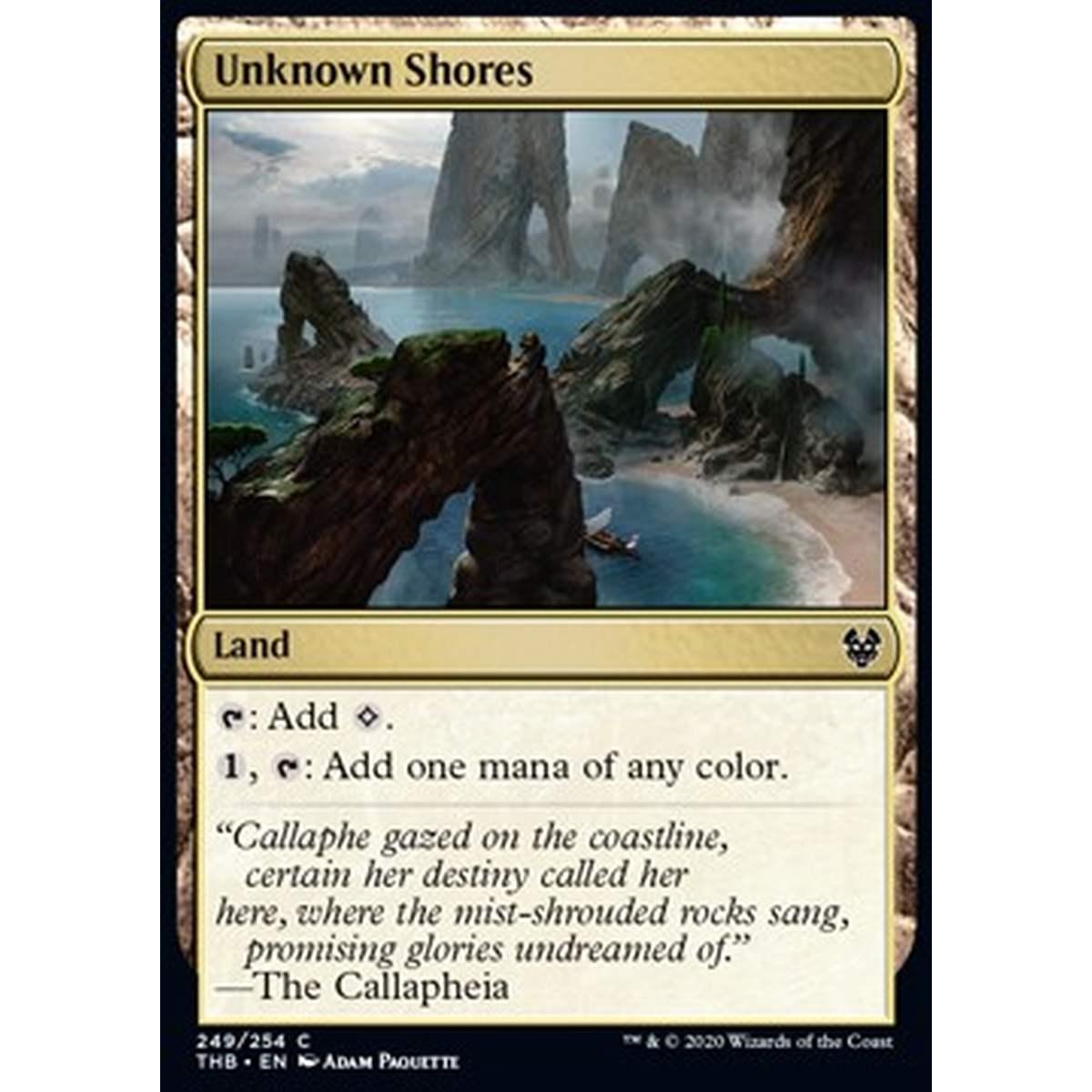 Unknown Shores - Coste Sconosciute - [THB] [NM] [Foil]