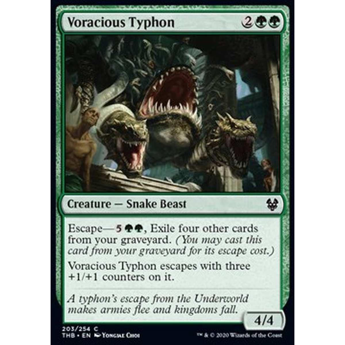 Voracious Typhon - Tifonide Vorace - [THB] [NM] [Foil]