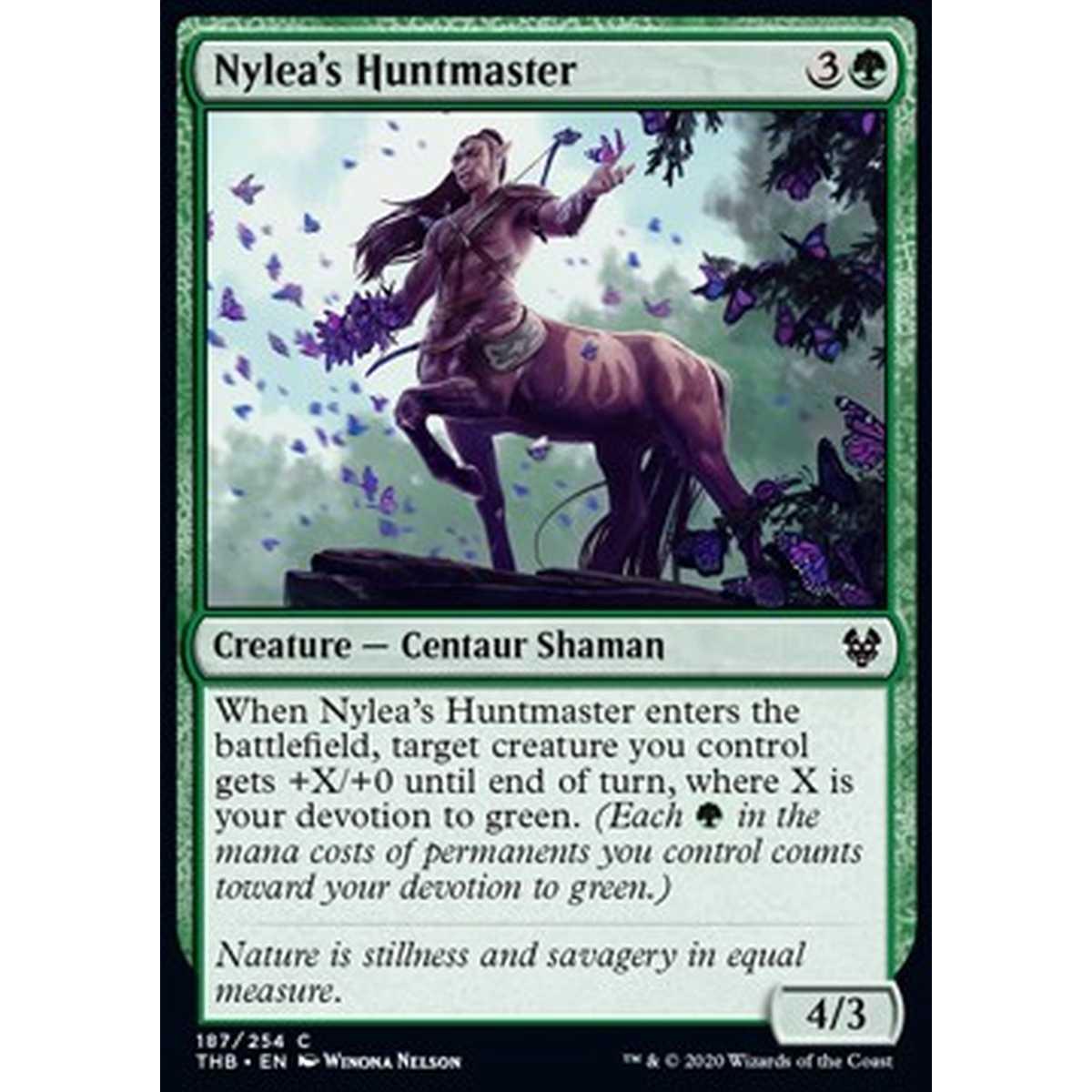 Nylea's Huntmaster - Capocaccia di Nylea - [THB] [NM] [Foil]