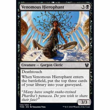 Venomous Hierophant - Gerofante Velenosa - [THB] [NM] [Foil]