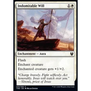 Indomitable Will - VolontÃ Indomita - [THB] [NM] [Foil]