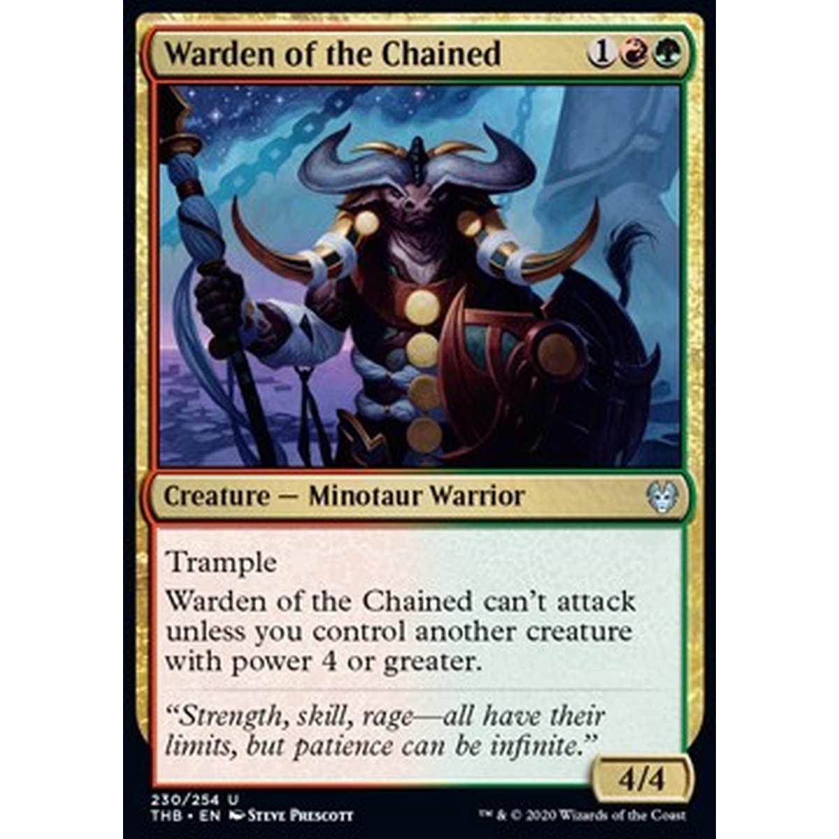 Warden of the Chained - Guardiana dell'Incatenato - [THB] [NM]