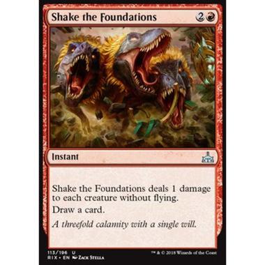 Shake the Foundations - Scuotere le Fondamenta - [RIX] [NM]