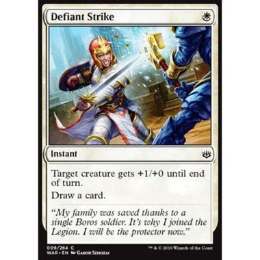 Defiant Strike - Colpo Sprezzante - [WAR] [NM] [Foil]