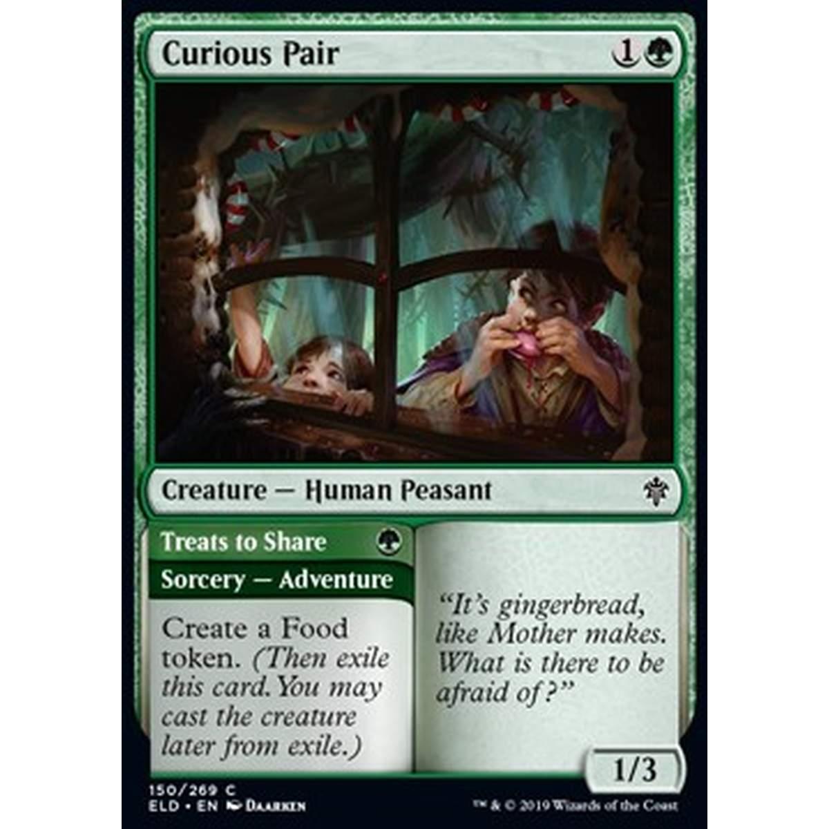 Curious Pair // Treats to Share - Coppia di Curiosoni // Dolcetti da Condividere - [ELD] [NM] [Foil]