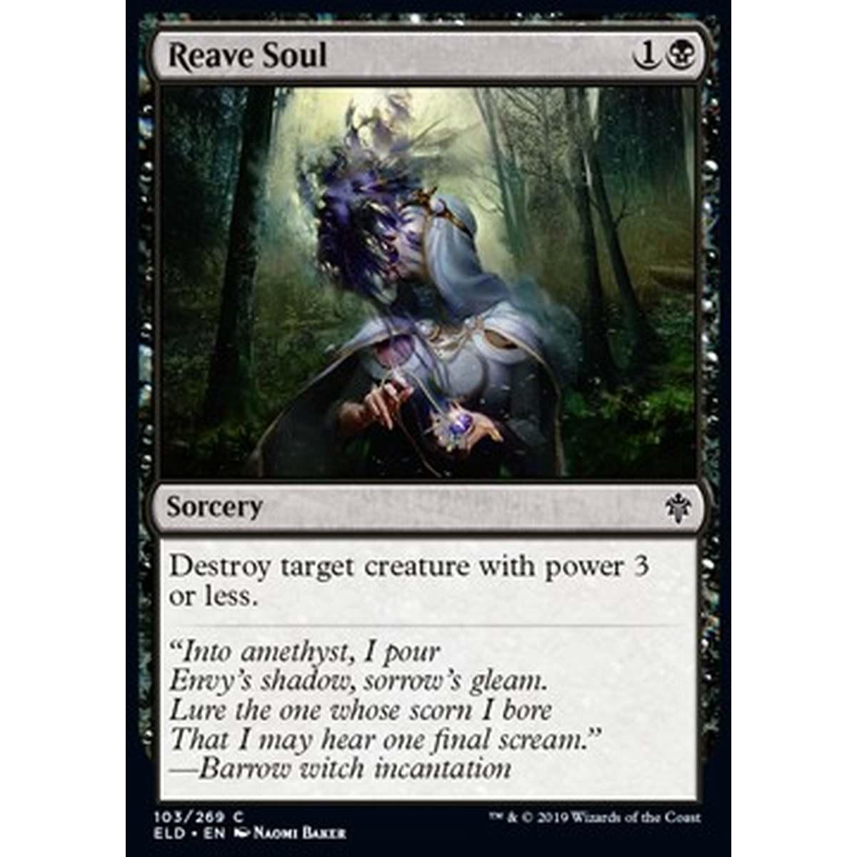 Reave Soul - Reave Soul - [ELD] [NM] [Foil]