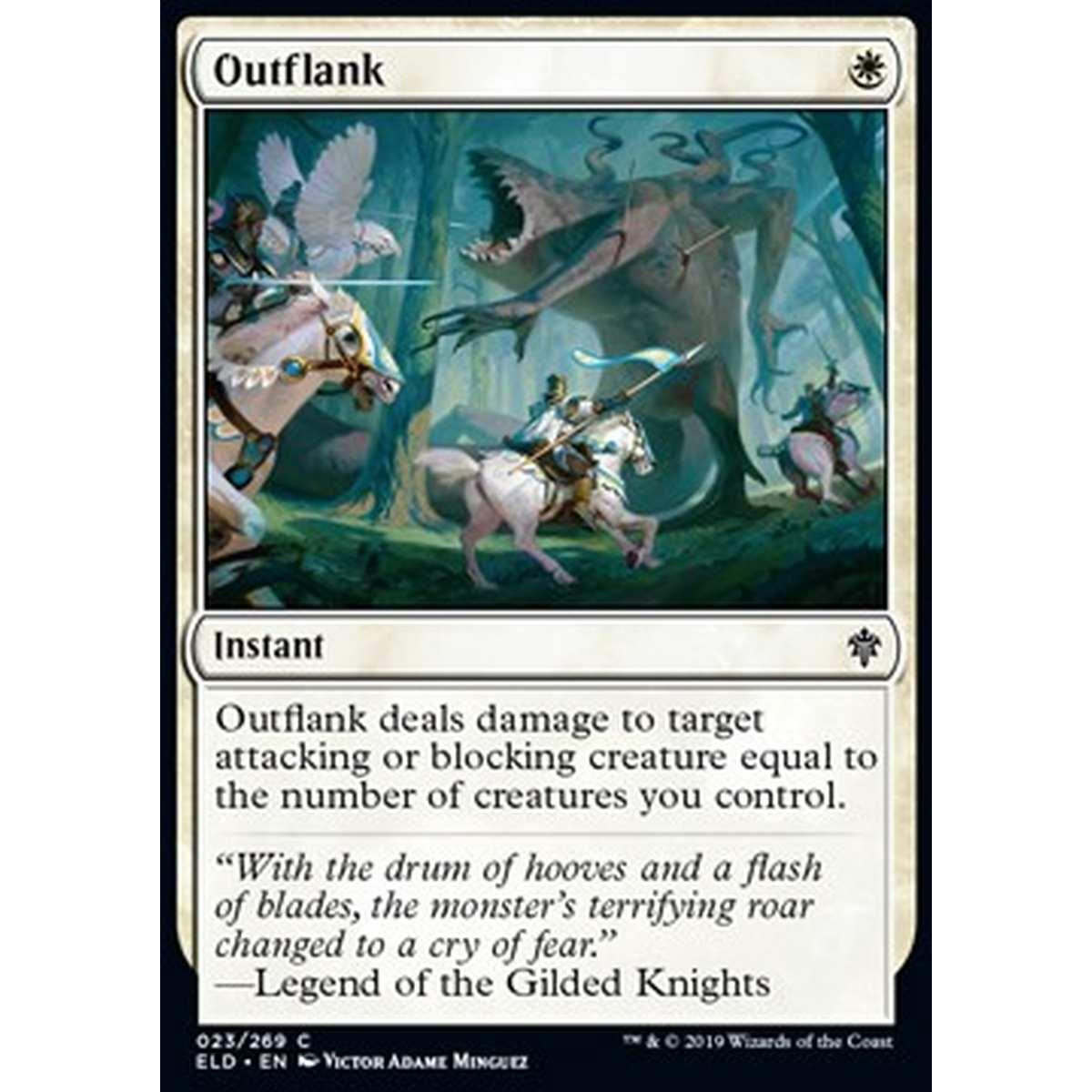 Outflank - Aggirare - [ELD] [NM] [Foil]