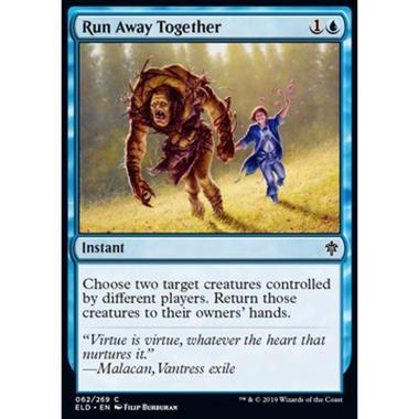Run Away Together - Fuggire Insieme - [ELD] [NM] [Foil]
