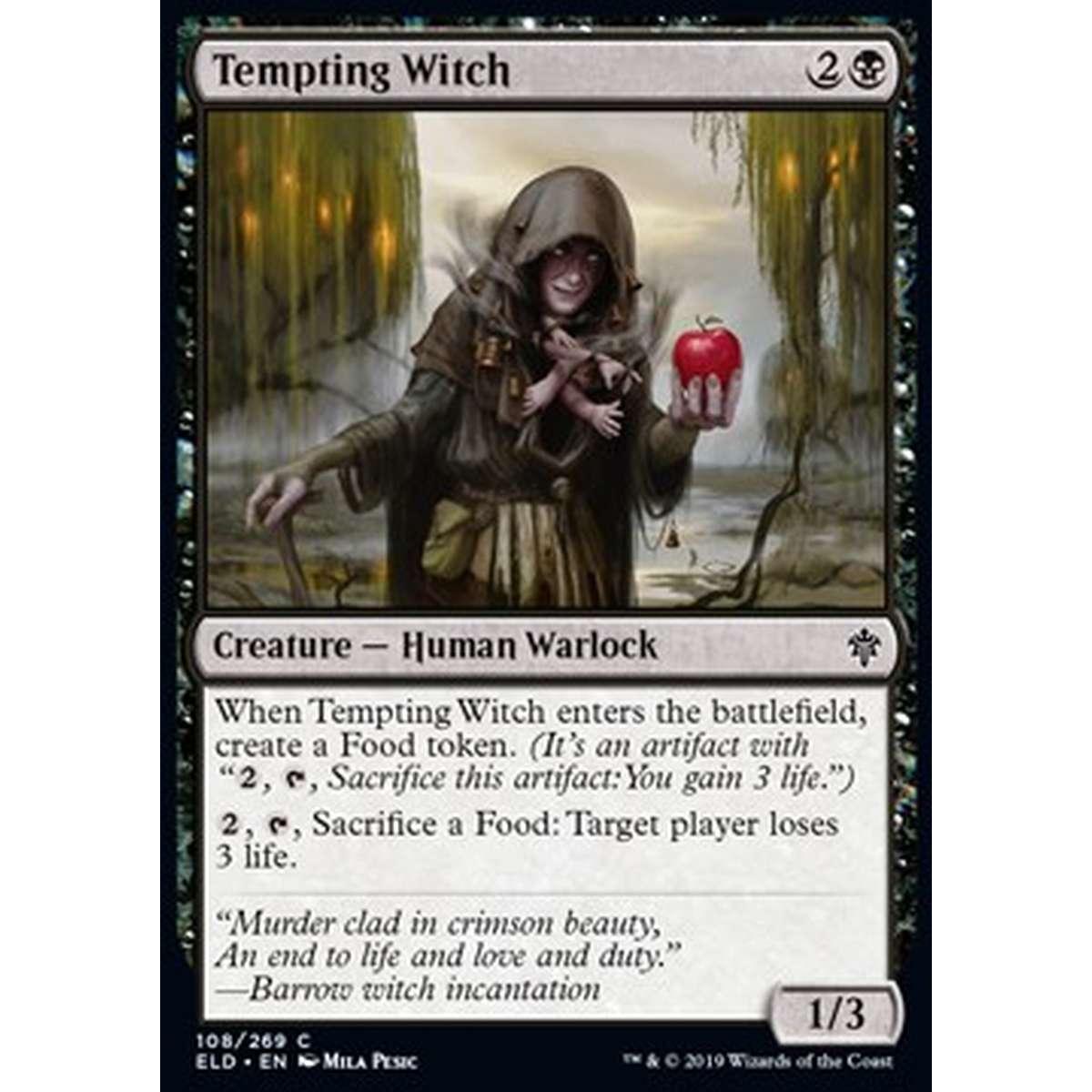 Tempting Witch - Strega Tentatrice - [ELD] [NM] [Foil]