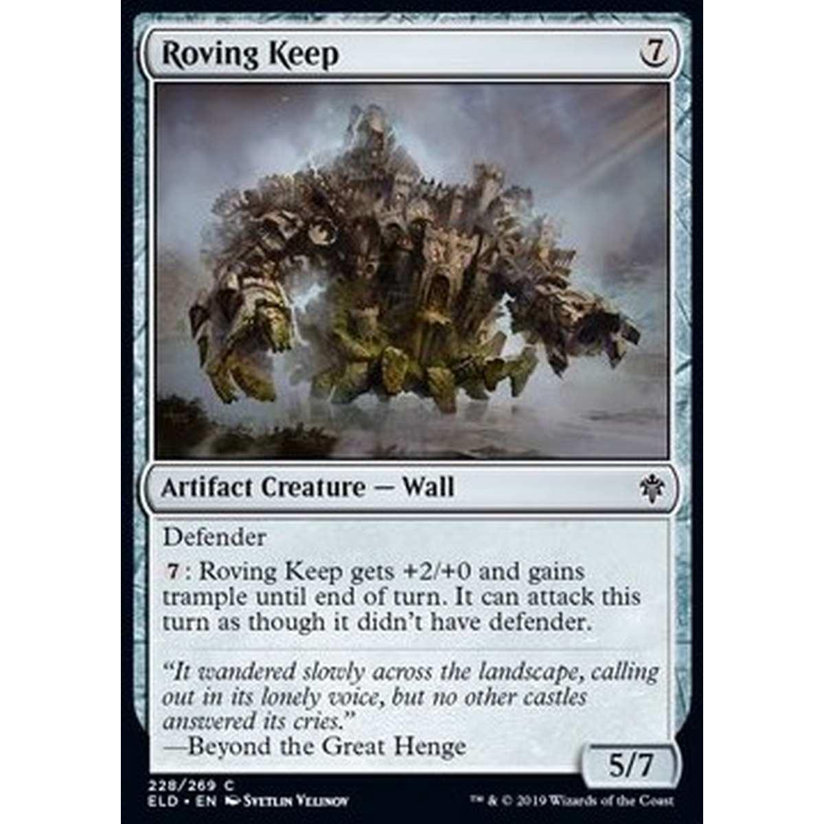 Roving Keep - Roccaforte Itinerante - [ELD] [NM] [Foil]