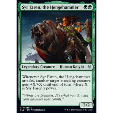 Syr Faren, the Hengehammer - Syr Faren, il Martello del Monolito - [ELD] [NM]