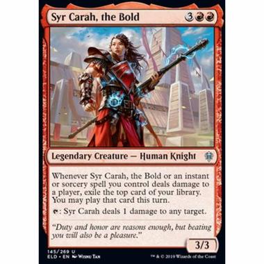 Syr Carah, the Bold - Syr Carah, l'Audace - [ELD] [NM]