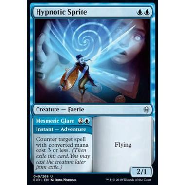Hypnotic Sprite // Mesmeric Glare - Folletto Ipnotico // Bagliore Ammaliante - [ELD] [NM]