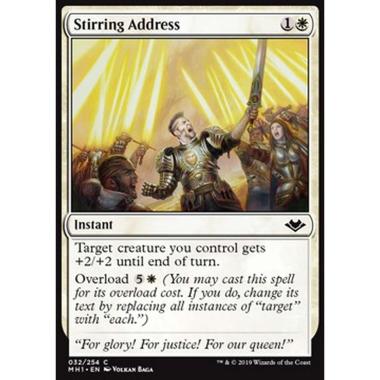 Stirring Address - Stirring Address - [MH1] [NM] [Foil]