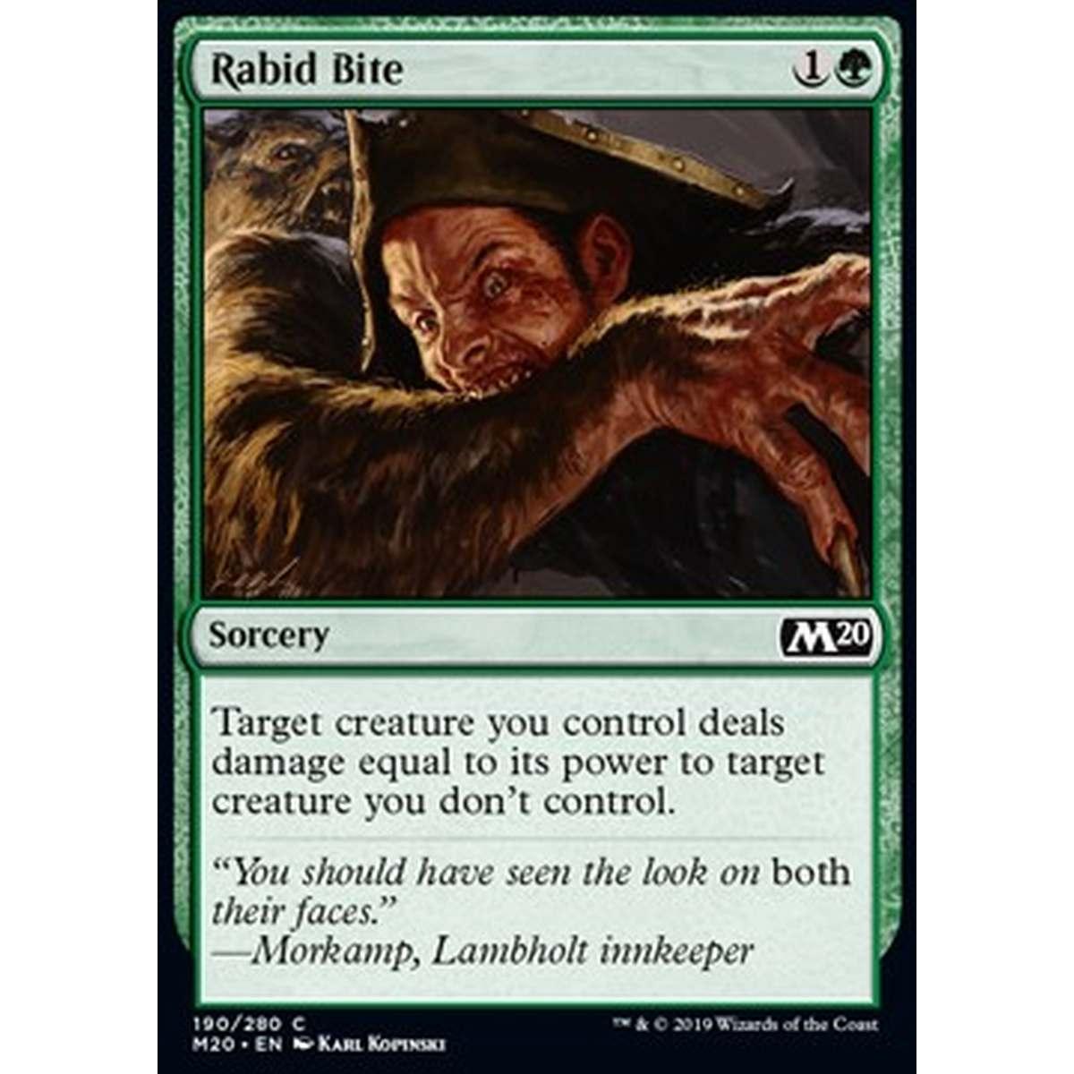 Rabid Bite - Morso Rabbioso - [M20] [NM] [Foil]