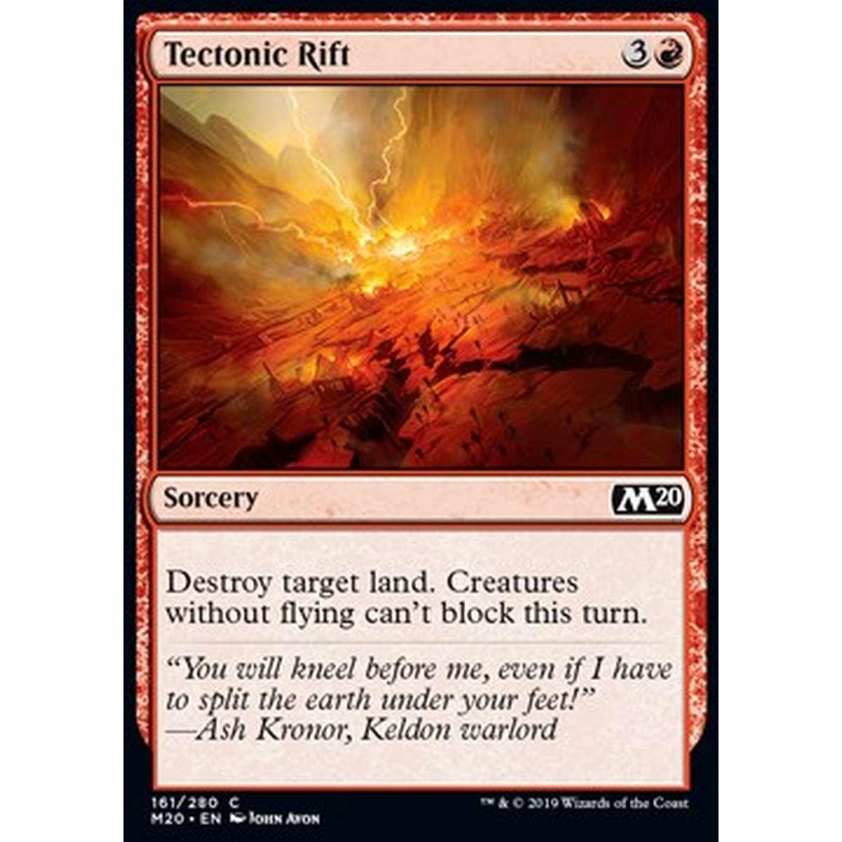 Tectonic Rift - Fossa Tettonica - [M20] [NM] [Foil]