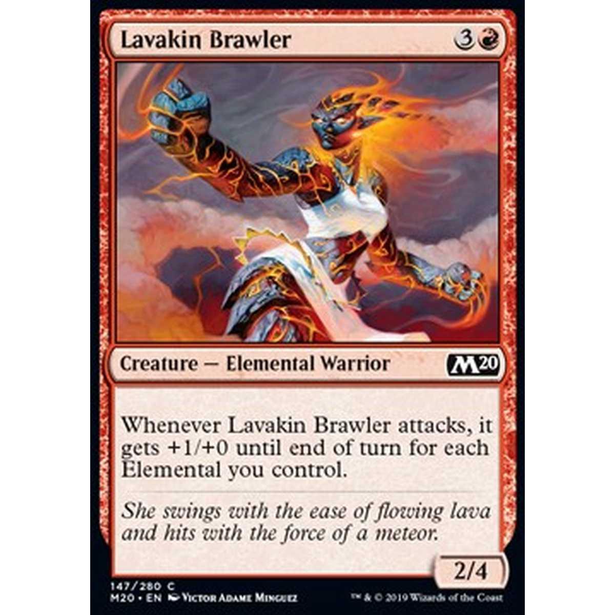 Lavakin Brawler - Lottatrice Laviforme - [M20] [NM] [Foil]