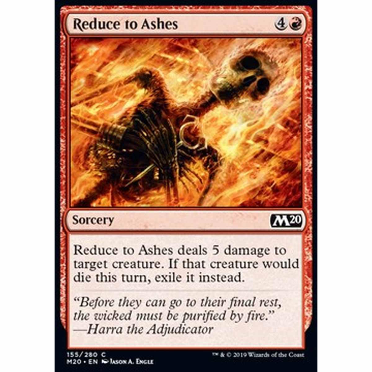 Reduce to Ashes - Ridurre in Cenere - [M20] [NM] [Foil]
