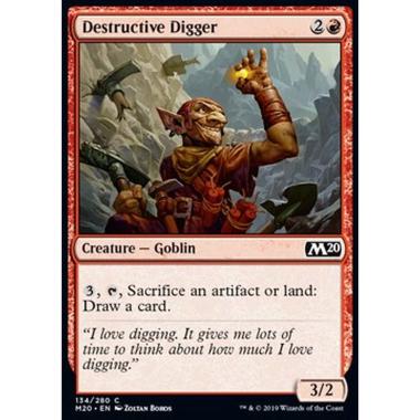 Destructive Digger - Scavatore Distruttivo - [M20] [NM] [Foil]