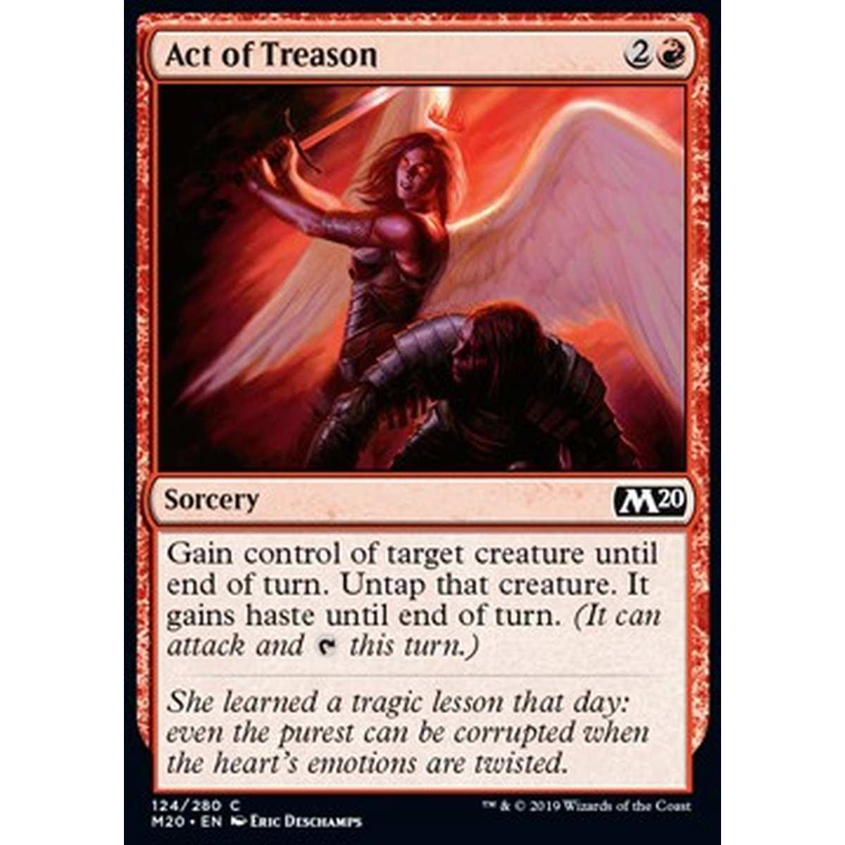 Act of Treason - Atto di Tradimento - [M20] [NM] [Foil]