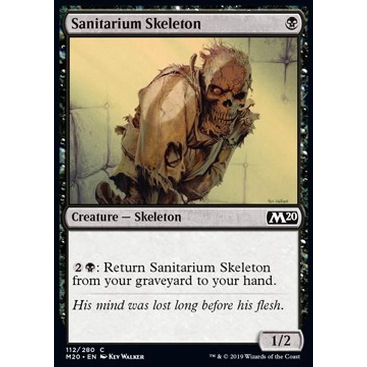 Sanitarium Skeleton - Scheletro del Manicomio - [M20] [NM] [Foil]