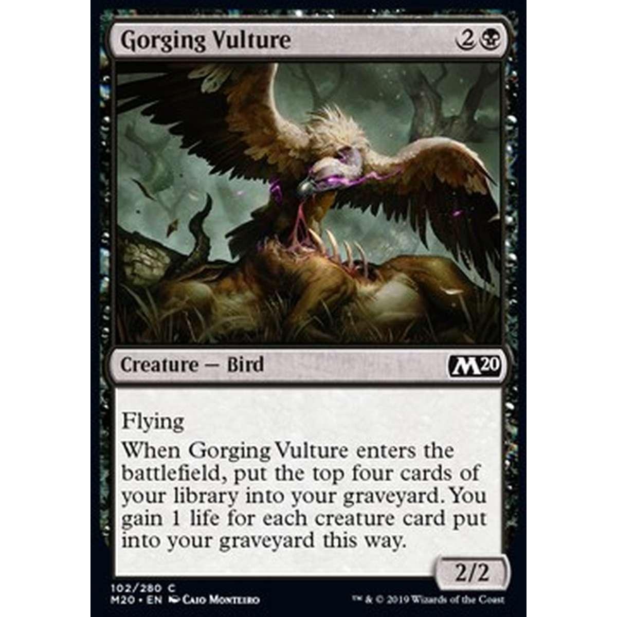 Gorging Vulture - Avvoltoio Divoratore - [M20] [NM] [Foil]
