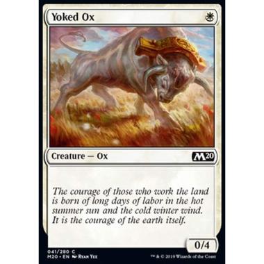 Yoked Ox - Bue col Giogo - [M20] [NM] [Foil]