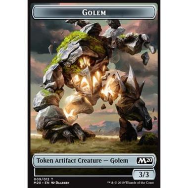 Golem Token (Artifact 3/3) - Golem Token (Artifact 3/3) - [M20] [NM]