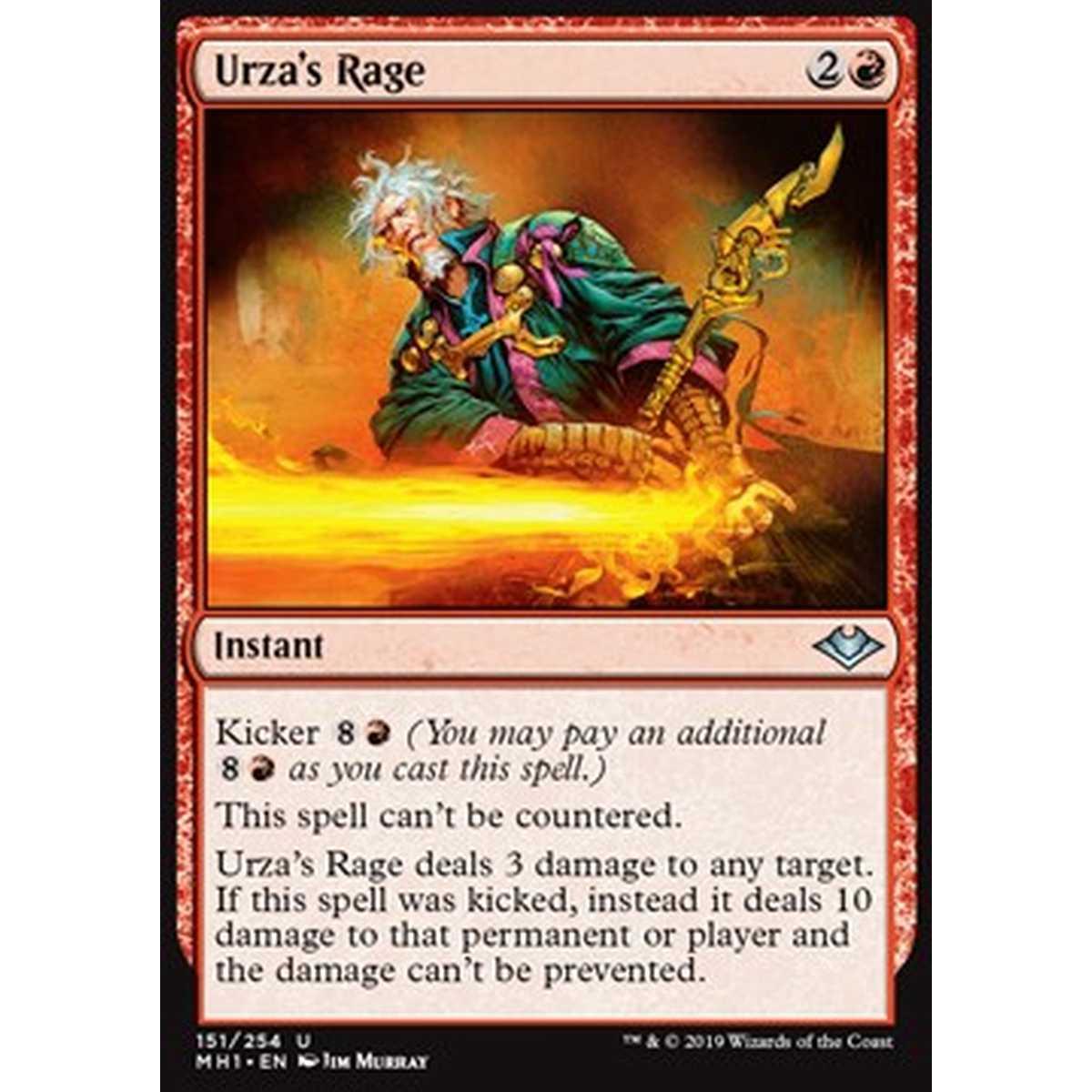 Urza's Rage - Urza's Rage - [MH1] [NM]