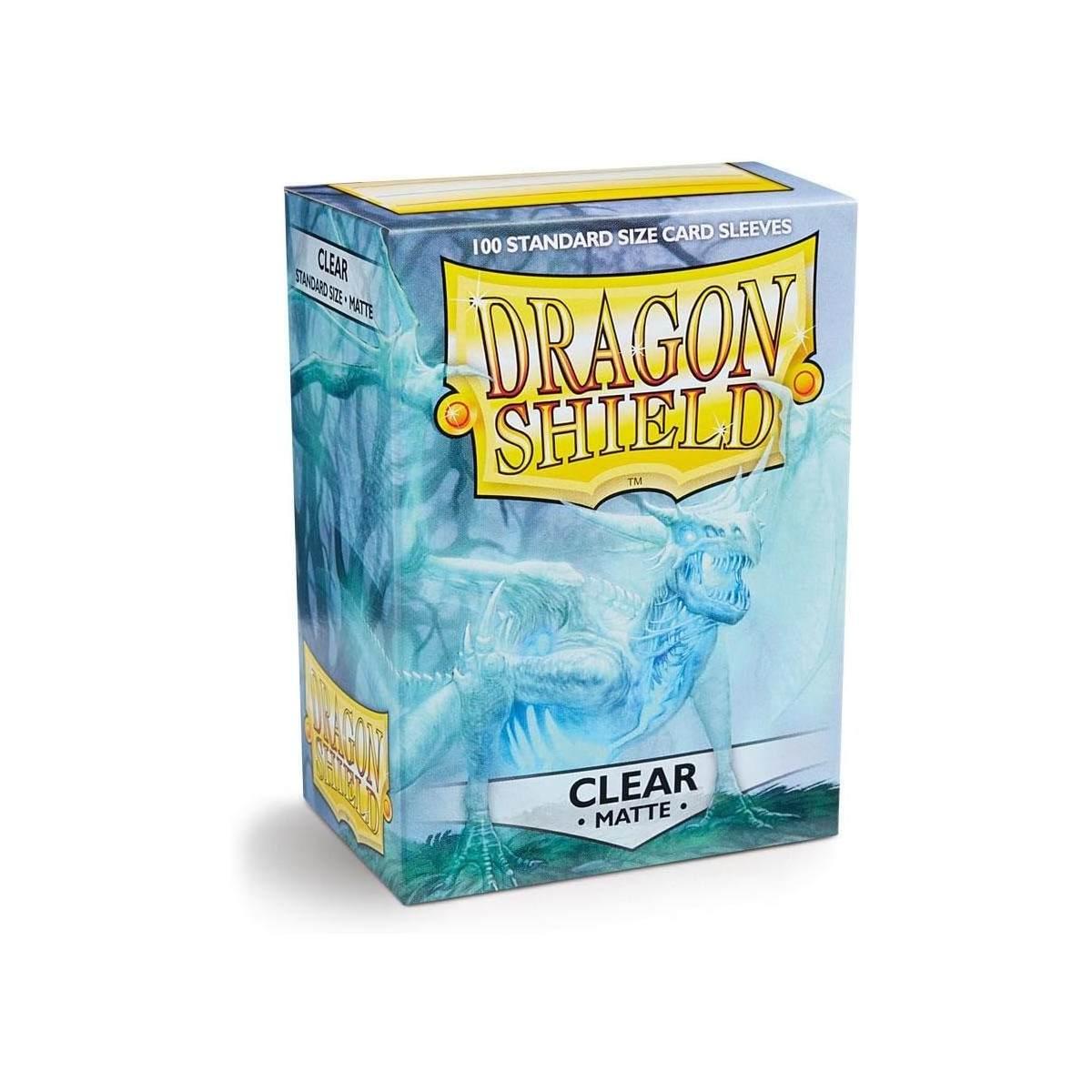 100 Buste Matte - Clear - Dragon Shield