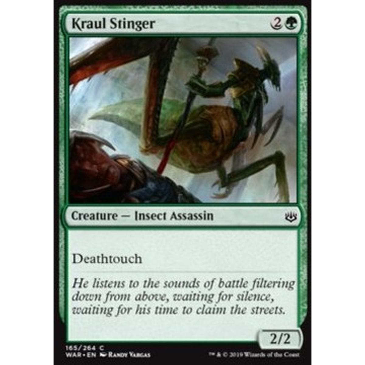 Kraul Stinger - Kraul dal Pungiglione - [WAR] [NM] [Foil]