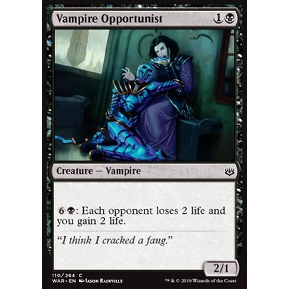 Vampire Opportunist - Vampira Opportunista - [WAR] [NM] [Foil]