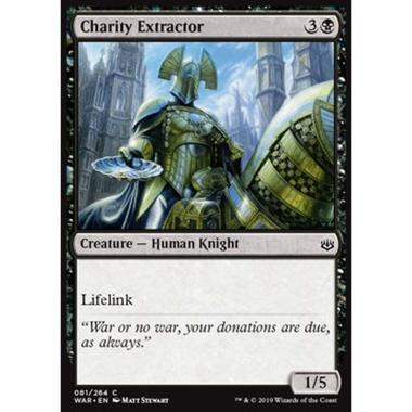 Charity Extractor - Estrattore di CaritÃ - [WAR] [NM] [Foil]