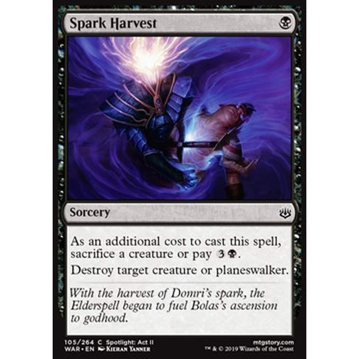 Spark Harvest - Raccolto di Scintille - [WAR] [NM] [Foil]