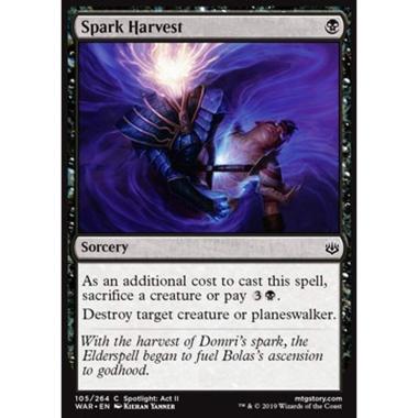 Spark Harvest - Raccolto di Scintille - [WAR] [NM] [Foil]