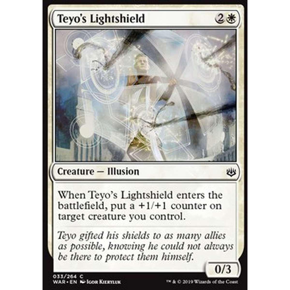 Teyo's Lightshield - Luminiscudo di Teyo - [WAR] [NM] [Foil]