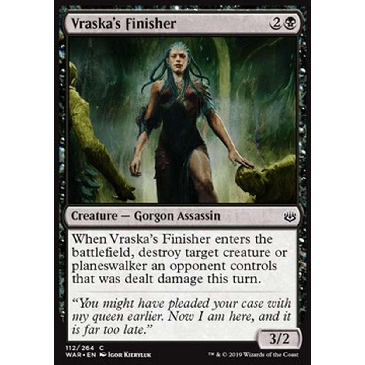 Vraska's Finisher - Giustiziera di Vraska - [WAR] [NM] [Foil]