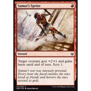 Samut's Sprint - Corsa di Samut - [WAR] [NM] [Foil]