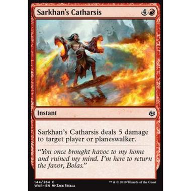 Sarkhan's Catharsis - Catarsi di Sarkhan - [WAR] [NM] [Foil]