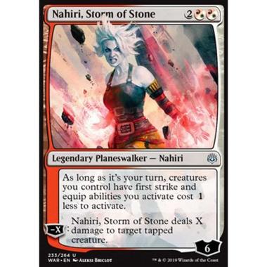 Nahiri, Storm of Stone - Nahiri, Tempesta di Pietra - [WAR] [NM]