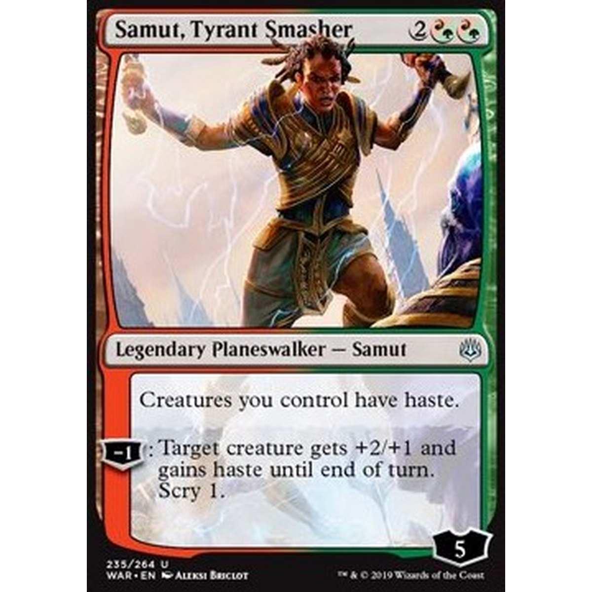 Samut, Tyrant Smasher - Samut, Distruttrice di Tiranni - [WAR] [NM]