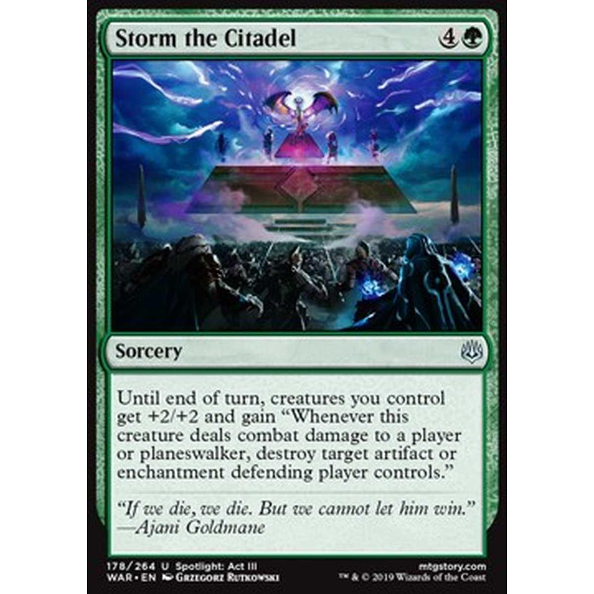 Storm the Citadel - Assaltare la Cittadella - [WAR] [NM]
