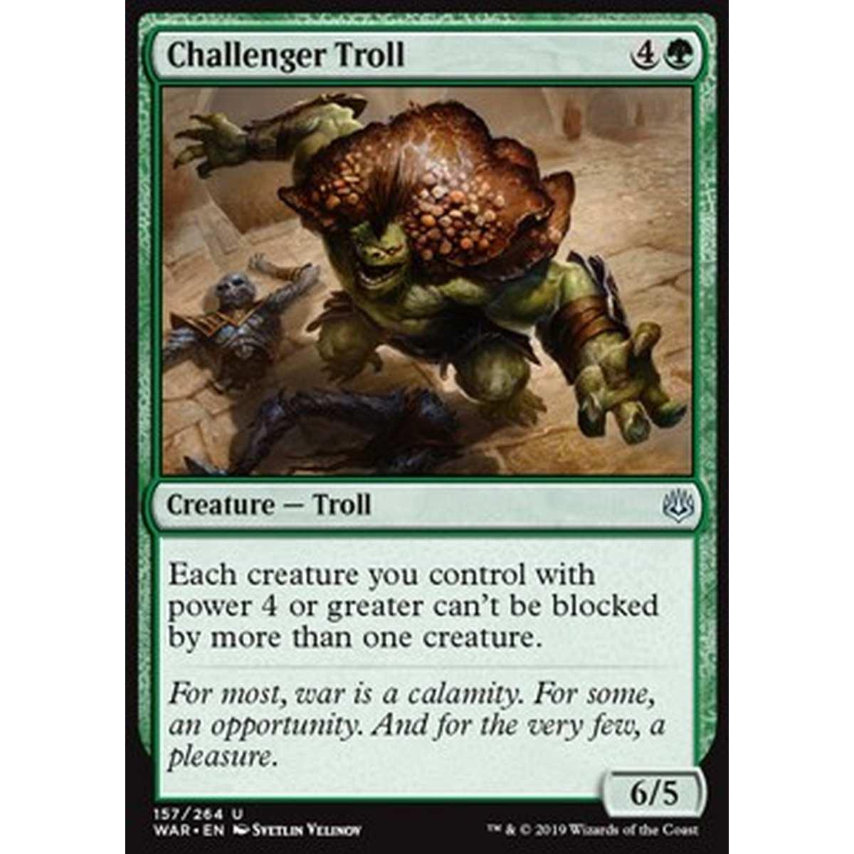 Challenger Troll - Troll Sfidante - [WAR] [NM]
