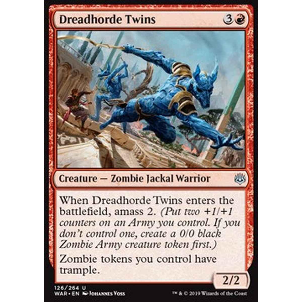 Dreadhorde Twins - Gemelli dell'Orda Atroce - [WAR] [NM]