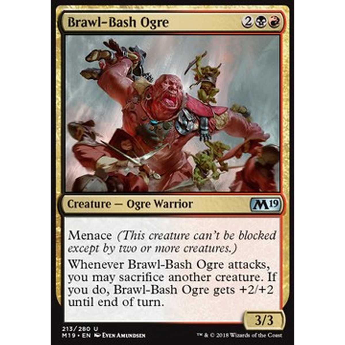 Brawl-Bash Ogre - Ogre Rissazzuffa - [M19] [NM]
