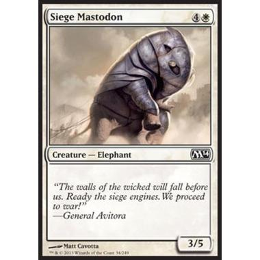 Siege Mastodon - Siege Mastodon - [M14] [EX] [Foil]
