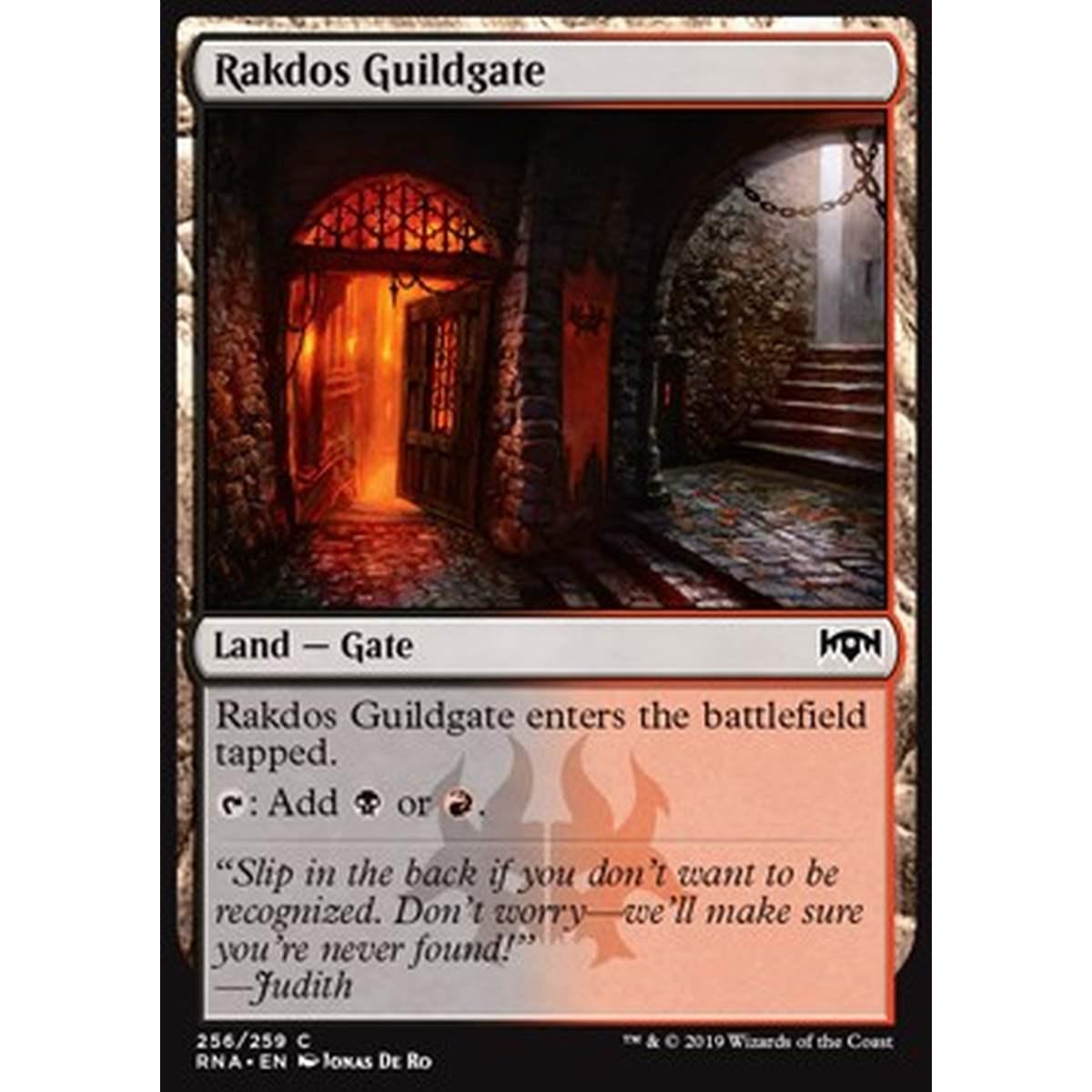 Rakdos Guildgate (V.2) - Cancello della Gilda Rakdos (V.2) - [RNA] [NM] [Foil]