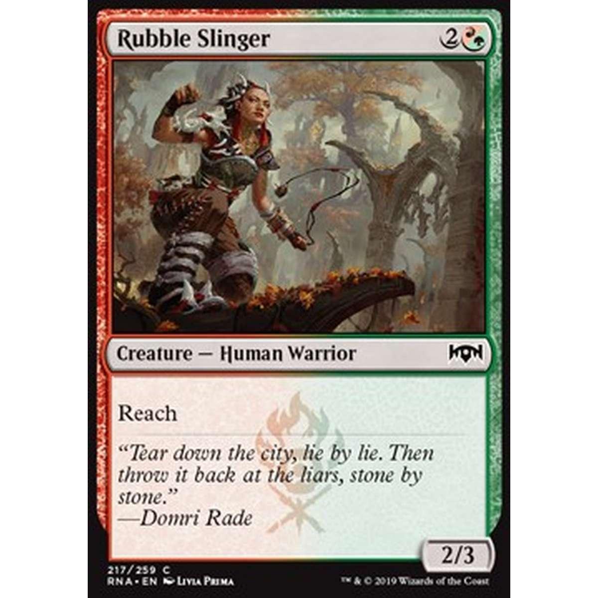 Rubble Slinger - Fromboliera delle Macerie - [RNA] [NM] [Foil]
